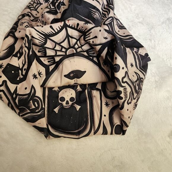 Wednesday Addams Double Layered Knit Beanie - Picture 5 of 6